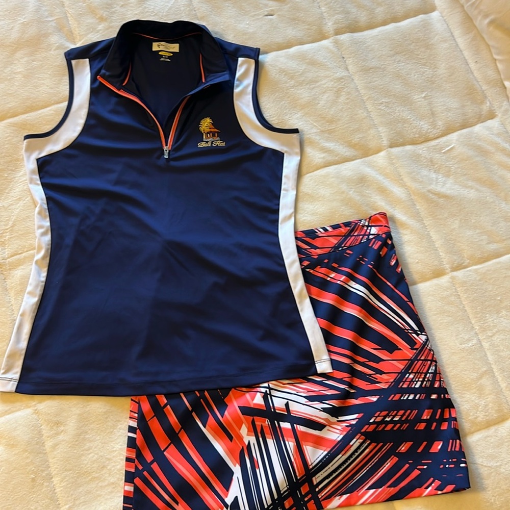 Golf short outfit